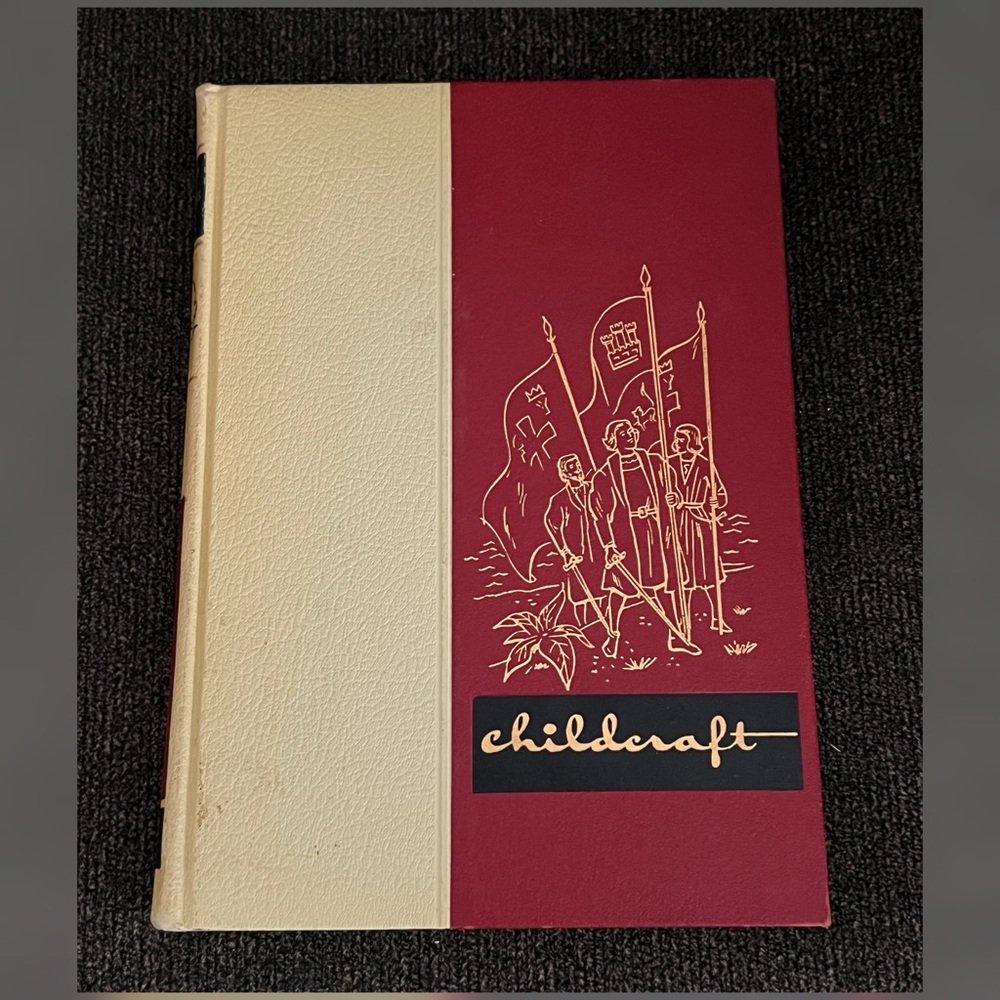 Childcraft Vintage 1961 Book Vol. 6 ‘ Great Men And Famous Deeds’ Book
